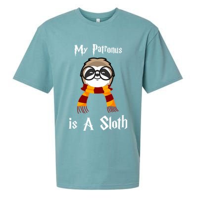 My Patronus Is A Sloth Sueded Cloud Jersey T-Shirt