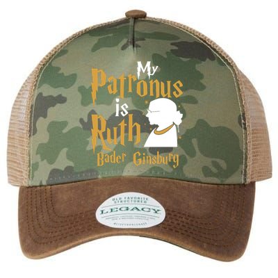 My Patronus Is Ruth Bader Ginsburg Legacy Tie Dye Trucker Hat