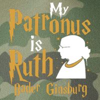 My Patronus Is Ruth Bader Ginsburg Legacy Tie Dye Trucker Hat