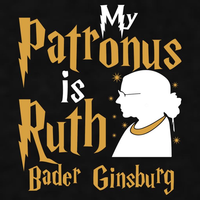 My Patronus Is Ruth Bader Ginsburg Ladies PosiCharge Tri-Blend Wicking Tank