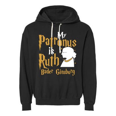 My Patronus Is Ruth Bader Ginsburg Garment-Dyed Fleece Hoodie