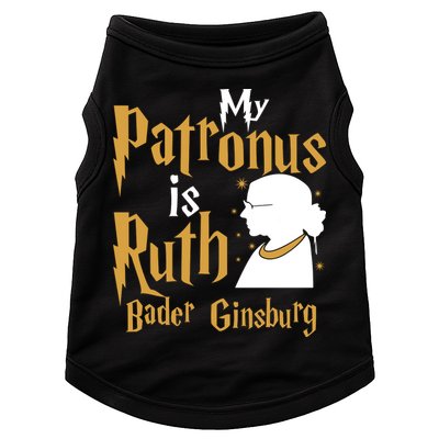 My Patronus Is Ruth Bader Ginsburg Doggie Tank