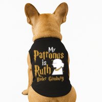 My Patronus Is Ruth Bader Ginsburg Doggie Tank