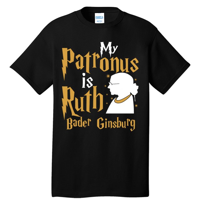 My Patronus Is Ruth Bader Ginsburg Tall T-Shirt