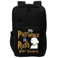 My Patronus Is Ruth Bader Ginsburg Impact Tech Backpack