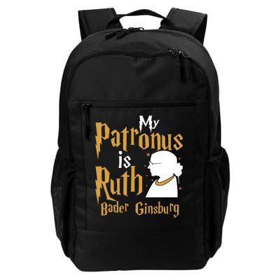 My Patronus Is Ruth Bader Ginsburg Daily Commute Backpack