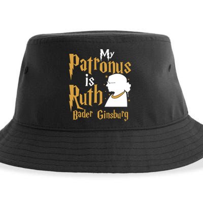 My Patronus Is Ruth Bader Ginsburg Sustainable Bucket Hat