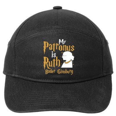 My Patronus Is Ruth Bader Ginsburg 7-Panel Snapback Hat