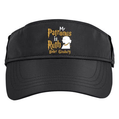 My Patronus Is Ruth Bader Ginsburg Adult Drive Performance Visor