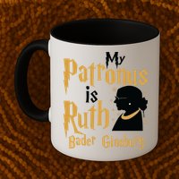 My Patronus Is Ruth Bader Ginsburg Mug