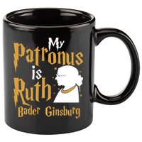 My Patronus Is Ruth Bader Ginsburg 11oz C Handle Ceramic Mug