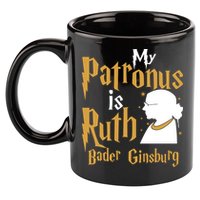 My Patronus Is Ruth Bader Ginsburg 11oz C Handle Ceramic Mug