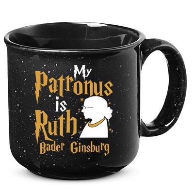 My Patronus Is Ruth Bader Ginsburg 15oz Campfire Ceramic Mug