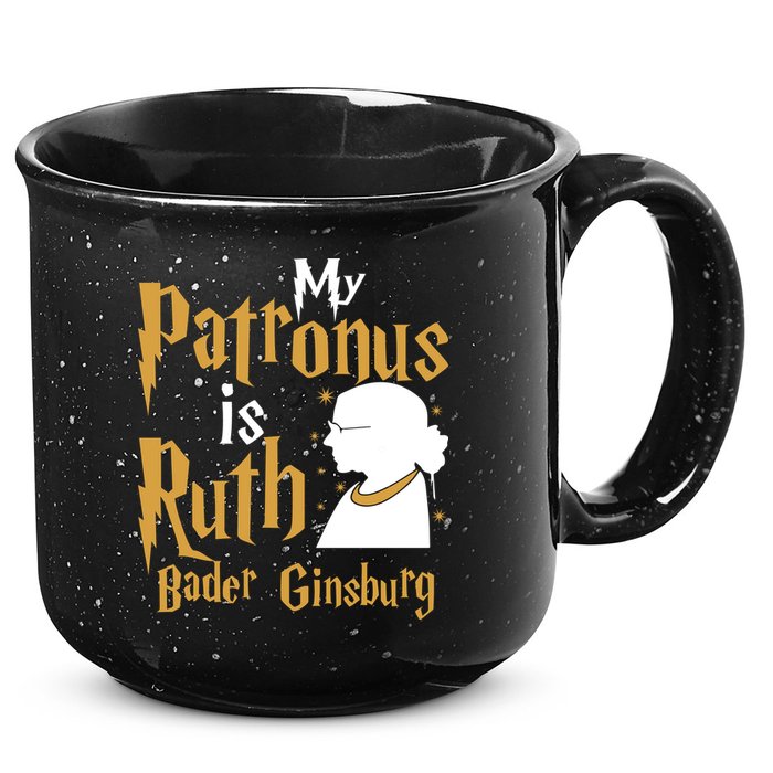 My Patronus Is Ruth Bader Ginsburg 15oz Campfire Ceramic Mug