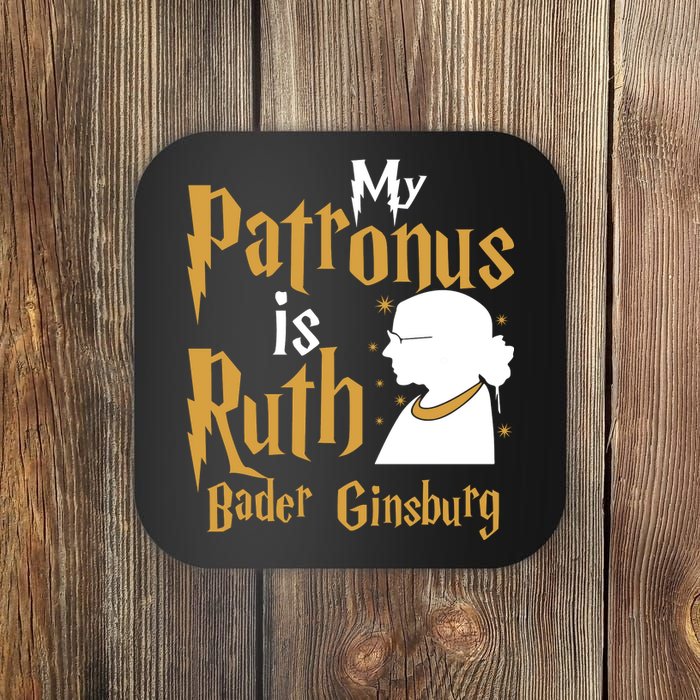 My Patronus Is Ruth Bader Ginsburg Coaster