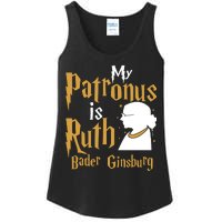 My Patronus Is Ruth Bader Ginsburg Ladies Essential Tank