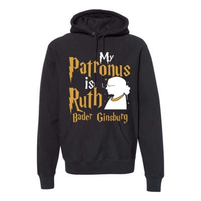 My Patronus Is Ruth Bader Ginsburg Premium Hoodie