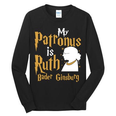 My Patronus Is Ruth Bader Ginsburg Tall Long Sleeve T-Shirt