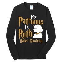 My Patronus Is Ruth Bader Ginsburg Tall Long Sleeve T-Shirt