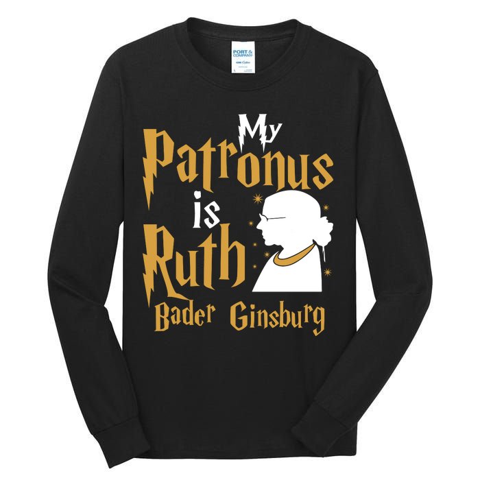 My Patronus Is Ruth Bader Ginsburg Tall Long Sleeve T-Shirt