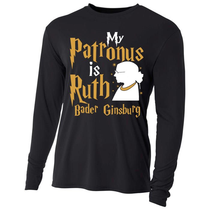 My Patronus Is Ruth Bader Ginsburg Cooling Performance Long Sleeve Crew