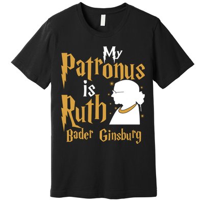 My Patronus Is Ruth Bader Ginsburg Premium T-Shirt