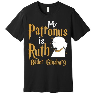 My Patronus Is Ruth Bader Ginsburg Premium T-Shirt