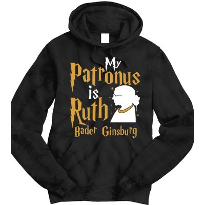 My Patronus Is Ruth Bader Ginsburg Tie Dye Hoodie