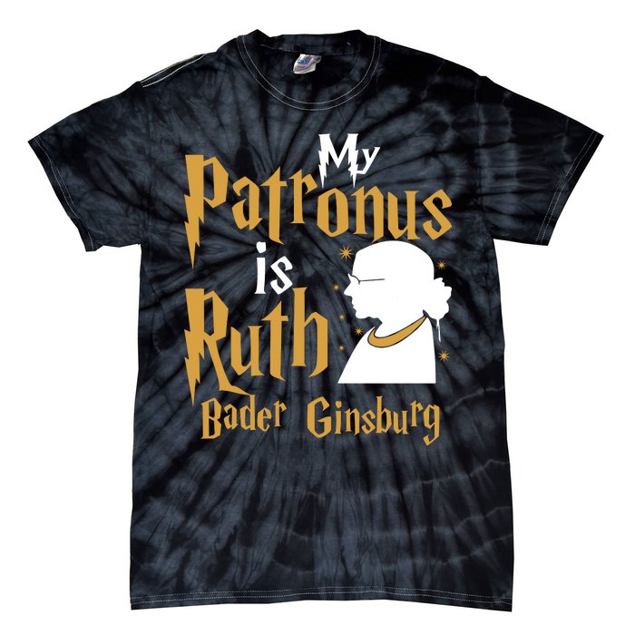 My Patronus Is Ruth Bader Ginsburg Tie-Dye T-Shirt