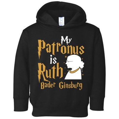 My Patronus Is Ruth Bader Ginsburg Toddler Hoodie