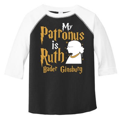 My Patronus Is Ruth Bader Ginsburg Toddler Fine Jersey T-Shirt