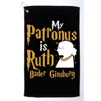 My Patronus Is Ruth Bader Ginsburg Golf Towel