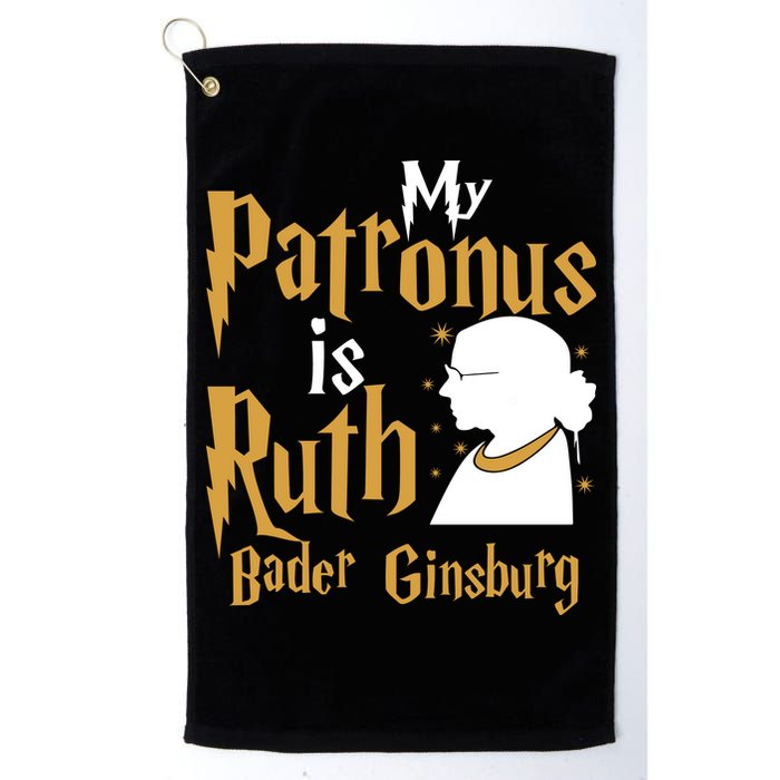 My Patronus Is Ruth Bader Ginsburg Golf Towel