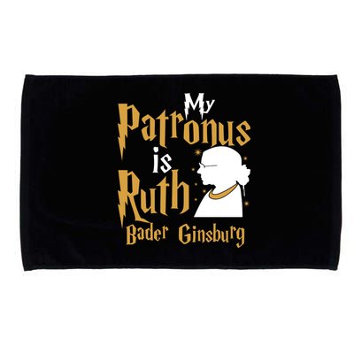 My Patronus Is Ruth Bader Ginsburg Microfiber Hand Towel