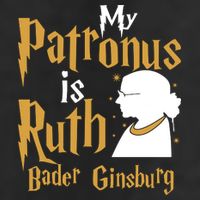 My Patronus Is Ruth Bader Ginsburg Microfiber Hand Towel