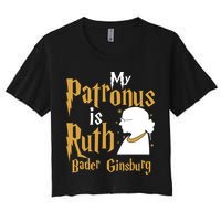 My Patronus Is Ruth Bader Ginsburg Crop Top
