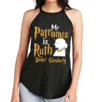 My Patronus Is Ruth Bader Ginsburg Women's Perfect Tri Rocker Tank