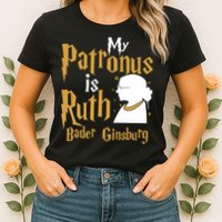 My Patronus Is Ruth Bader Ginsburg Womens T-Shirt