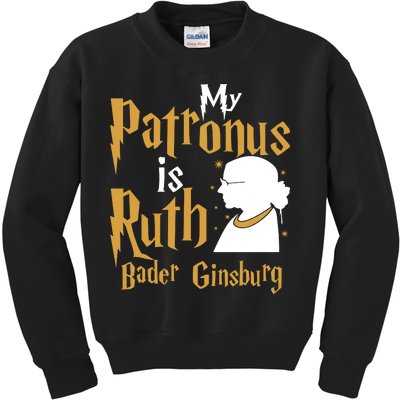 My Patronus Is Ruth Bader Ginsburg Kids Sweatshirt