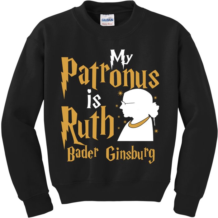 My Patronus Is Ruth Bader Ginsburg Kids Sweatshirt