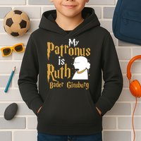 My Patronus Is Ruth Bader Ginsburg Kids Hoodie