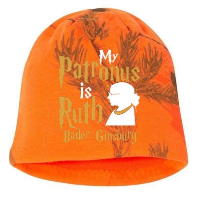 My Patronus Is Ruth Bader Ginsburg Kati - Camo Knit Beanie