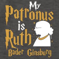 My Patronus Is Ruth Bader Ginsburg Vector Backpack