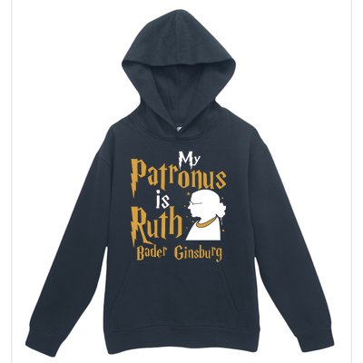 My Patronus Is Ruth Bader Ginsburg Urban Pullover Hoodie