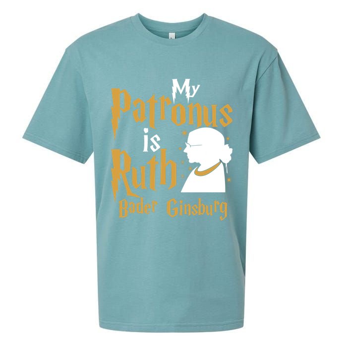 My Patronus Is Ruth Bader Ginsburg Sueded Cloud Jersey T-Shirt
