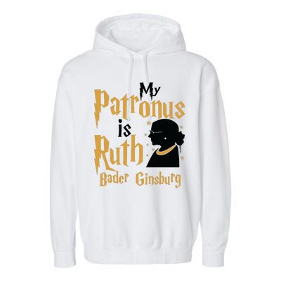 My Patronus Is Ruth Bader Ginsburg Garment-Dyed Fleece Hoodie