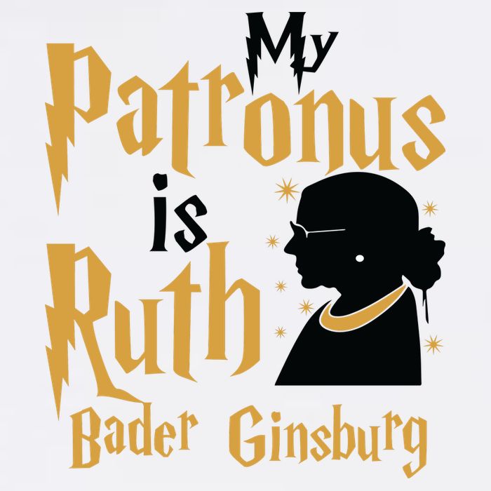 My Patronus Is Ruth Bader Ginsburg Garment-Dyed Sweatshirt