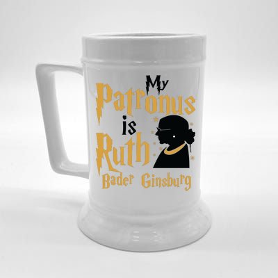 My Patronus Is Ruth Bader Ginsburg Beer Stein