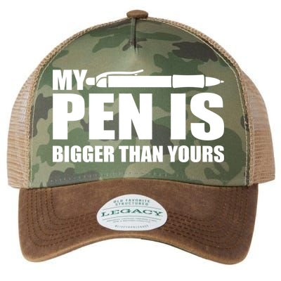 My Pen Is Bigger Then Yours Legacy Tie Dye Trucker Hat