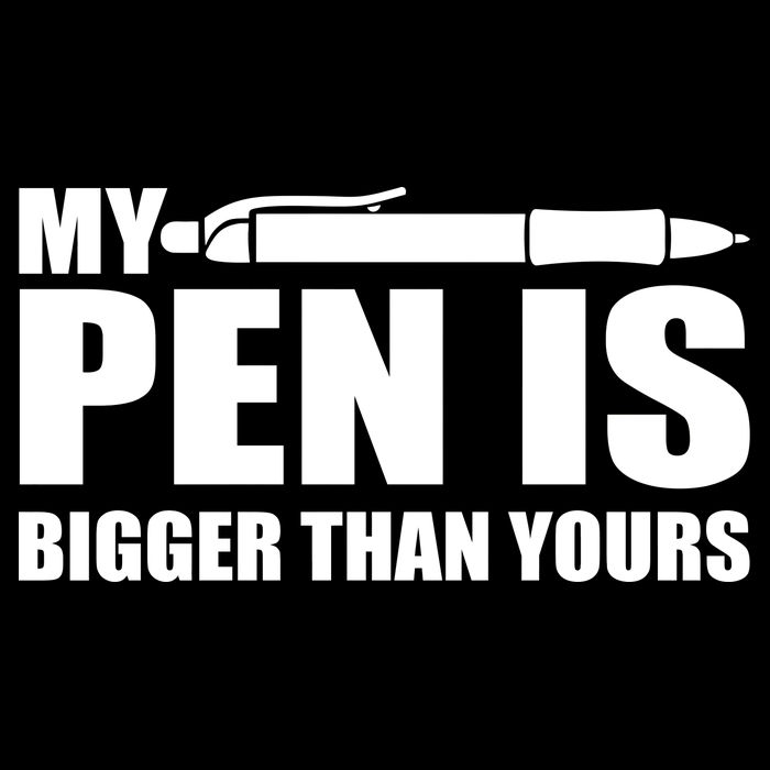 My Pen Is Bigger Then Yours Impact Tech Backpack